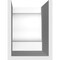 Ekena Millwork Standard Newport Architectural Grade PVC Rafter Tail, 6"W X 8"H X 42"L RFTP06X08X42NEW - alternate 4